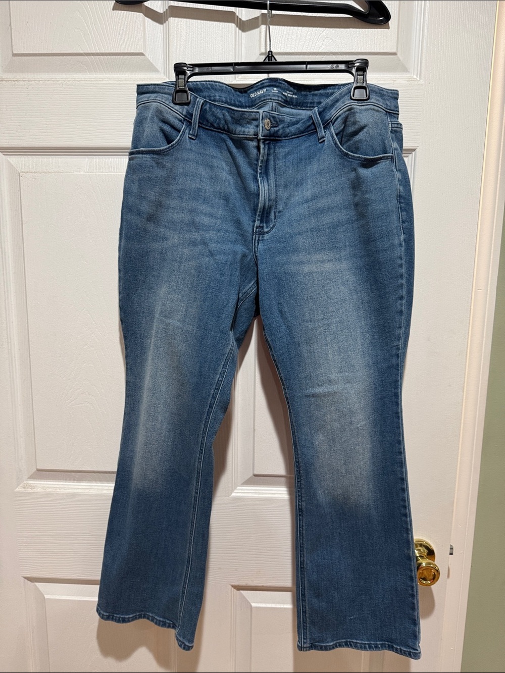 OLD NAVY WOW bootcut Medium Wash Blue Jeans for Women 16S